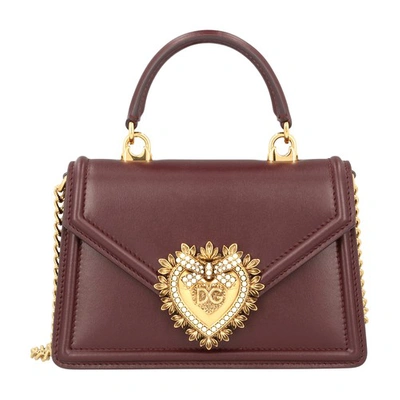 Dolce & Gabbana Shoulder Bag In Purle