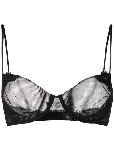 La Perla Maison Contouring Mech Underwire Bra In Black