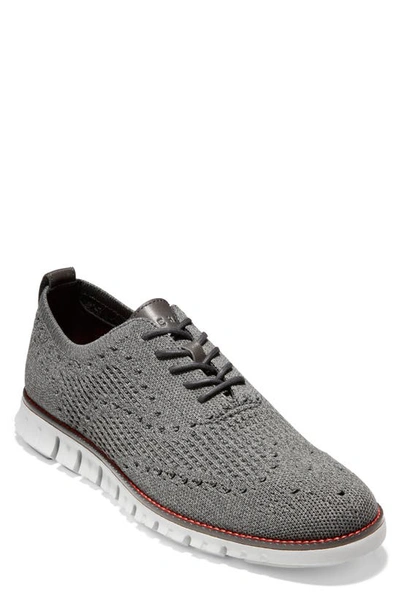 Cole Haan Zerogrand Stitchlite Oxford Sneakers In Sage/ Gray/ Glacier Gray