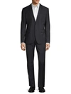Versace Modern-fit Pinstriped Wool Suit