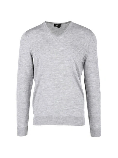 Dunhill Merino Wool V-neck Sweater