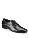 Bruno Magli Martico Leather Cap-toe Dress Shoes