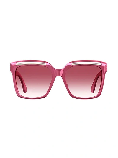 Moschino 56mm Square Sunglasses
