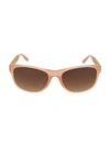 Linda Farrow Novelty 55mm Square Sunglasses