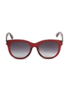 Saint Laurent Core 55mm Square Sunglasses