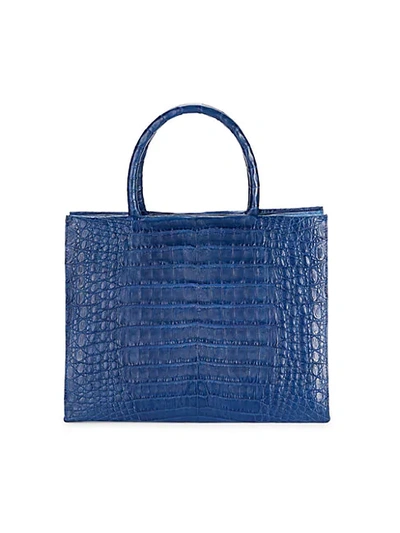 Nancy Gonzalez Medium Crocodile Leather Shopper Bag