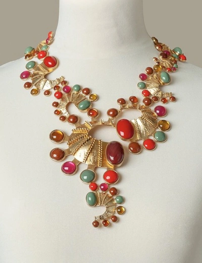 Sonia Petroff Seahorse Luxury Necklace