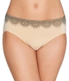 Bali One Smooth U Hi-cut Brief In Printed Lace,nude