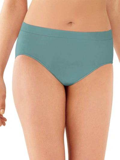 Bali One Smooth U Hi-cut Brief In Blue Sage