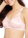 Bali Double Support Wire-free Bra In Pink Bliss