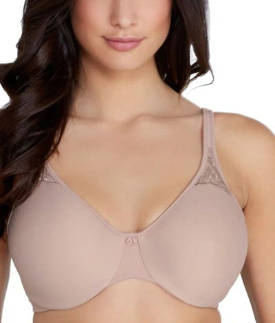 Bali Passion For Comfort Minimizer Bra In Toffee