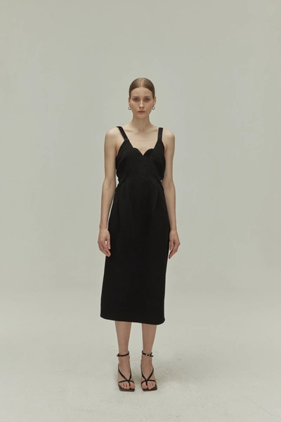 Viktoria Chan Gemma Strap Dress In Black