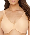 Bali Passion For Comfort Minimizer Bra In Soft Taupe Check