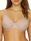 Bali Passion For Comfort Seamless Underwire Minimizer Bra 3385 In Lace Sandshell