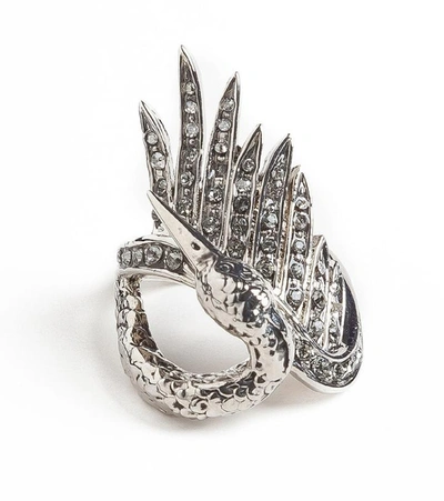 Sonia Petroff Silver Swan Luxury Ring