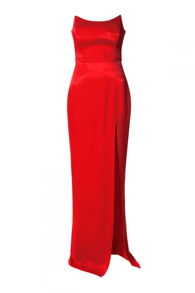Aggi By Halewski Dress Greta Sexy Red