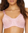 Bali Lace 'n Smooth Lace Bra In Hush Pink