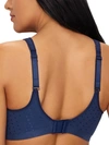 Bali Comfort Revolution Shaping Wireless Smoothing Bra 3463 In In The Navy Dot