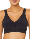 Bali Comfort Revolution Smart Sizes Wire-free Bra In Black