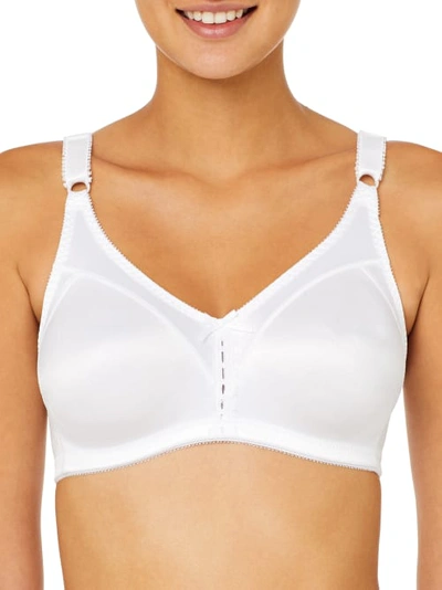 Bali Double Support Wire-free Bra In White