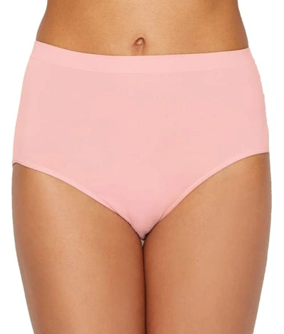 Bali Comfort Revolution Microfiber Brief Underwear 803j In Pink Sands
