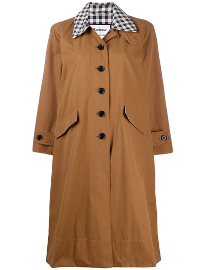 Barbour X Alexa Chung Glenda Casual Jacket In Brown