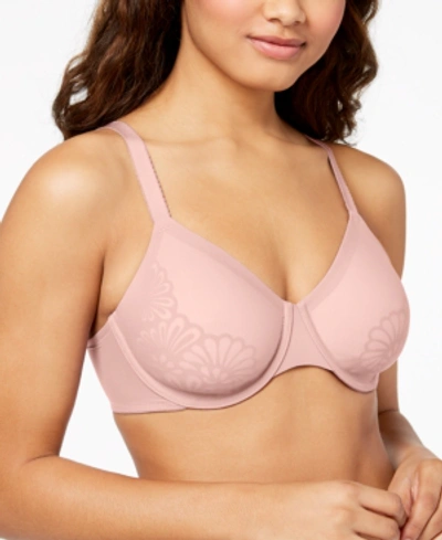 Bali Beauty Lift & Smoothing Underwire Bra, Df6563 In Hush,pink Vintage
