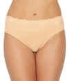 Bali Smooth Passion For Comfort  Lace Hi Cut Brief In Soft Taupe