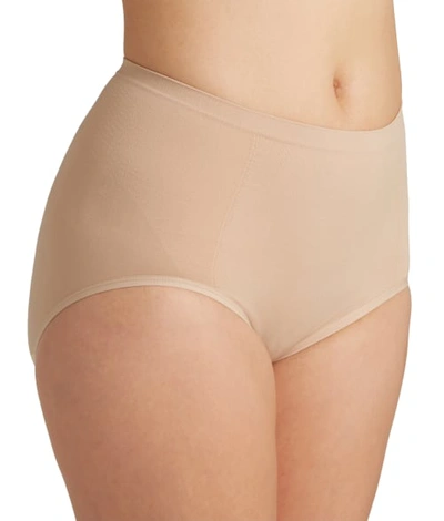 Bali Seamless Firm Control Brief 2-pack In Tan/beige