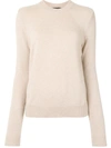 Proenza Schouler Raglan Sleeves Eco Cashmere Jumper In Oatmeal