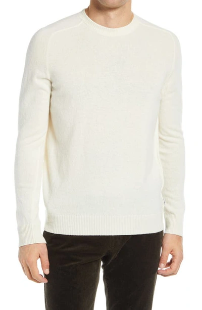 Nn07 Edward 6333 Lambswool Crewneck Sweater In Creme
