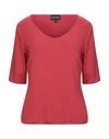 Emporio Armani T-shirt In Red