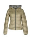 Duvetica Down Jackets In Sand