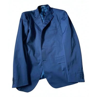 Pre-owned Bottega Veneta Vest In Blue