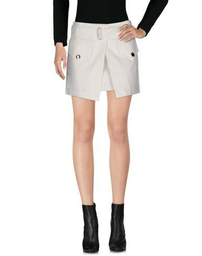 Barbara Bui Mini Skirt In White
