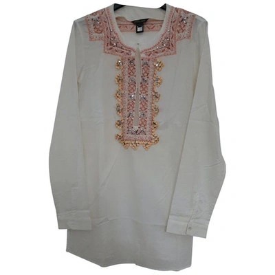 Pre-owned Roberto Cavalli Shirt In White