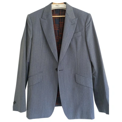 Pre-owned Vivienne Westwood Blue Wool Jacket