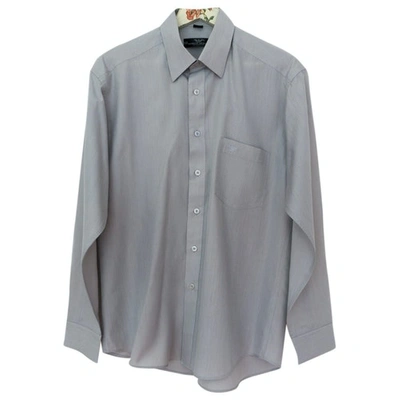 Pre-owned Giorgio Armani Shirt In Grey