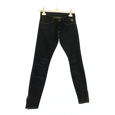Pre-owned Replay Blue Cotton Jeans