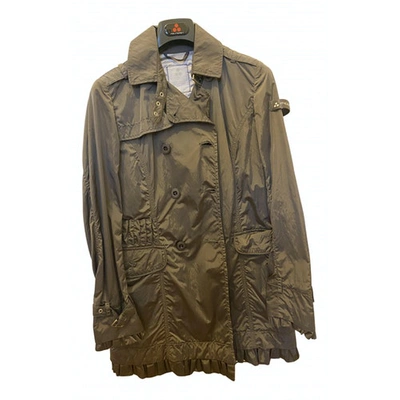 Pre-owned Peuterey Trench Coat In Brown