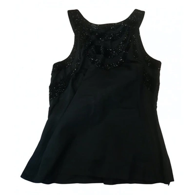 Pre-owned French Connection Silk Camisole In Black