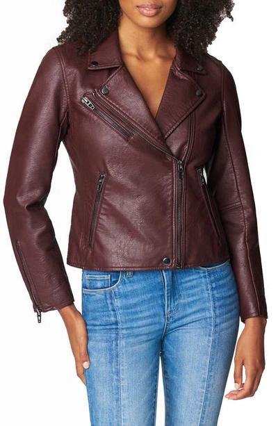 BLANKNYC FAUX LEATHER MOTO JACKET 02I-9632NDS
