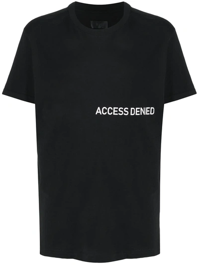 Rta Graphic-print Crew-neck T-shirt In Black