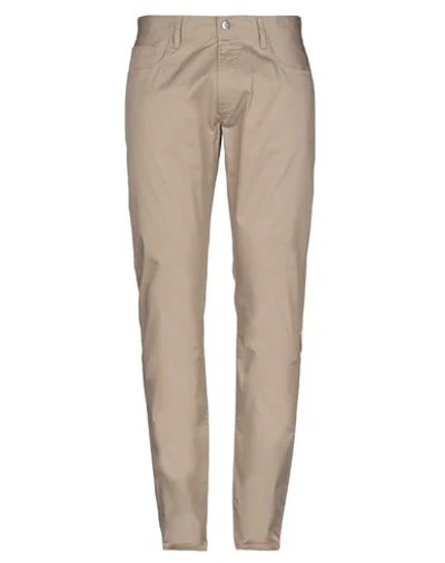 Armani Exchange Pants In Beige