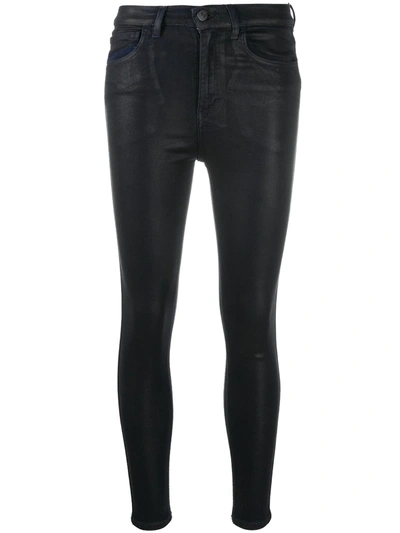 Haikure Slim Fit Trousers In Blue