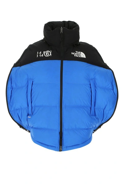 Mm6 Maison Margiela X The North Face Circle Puffer Jacket In Blue