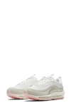 Nike Air Max 97 Sneaker In Summit White/ Brown/ Pink