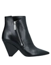 Saint Laurent Ankle Boots In Black