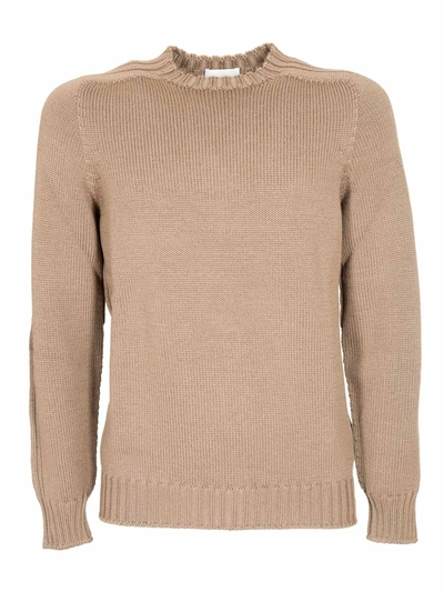 Dondup Crewneck Sweater In Beige