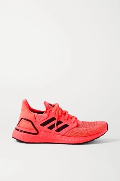 Adidas Originals Ultraboost 20 Primeblue Sneakers In Bright Pink